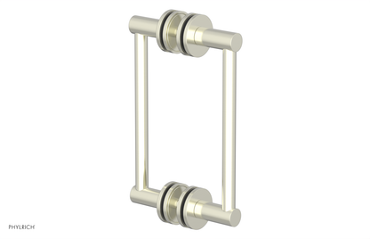 JOLIE - 8" Double Sided Shower Pull with "Black" Accents 222-93-08