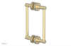 JOLIE - 8" Double Sided Shower Pull with "Grey" Accents 222-93-08