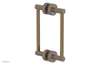JOLIE - 8" Double Sided Shower Pull with "Grey" Accents 222-93-08