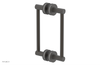 JOLIE - 8" Double Sided Shower Pull with "Grey" Accents 222-93-08