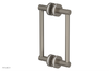 JOLIE - 8" Double Sided Shower Pull with "White" Accents 222-93-08