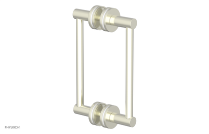 JOLIE - 8" Double Sided Shower Pull with "White" Accents 222-93-08