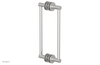 JOLIE - 12" Double Sided Shower Pull with "Black" Accents 222-93-12