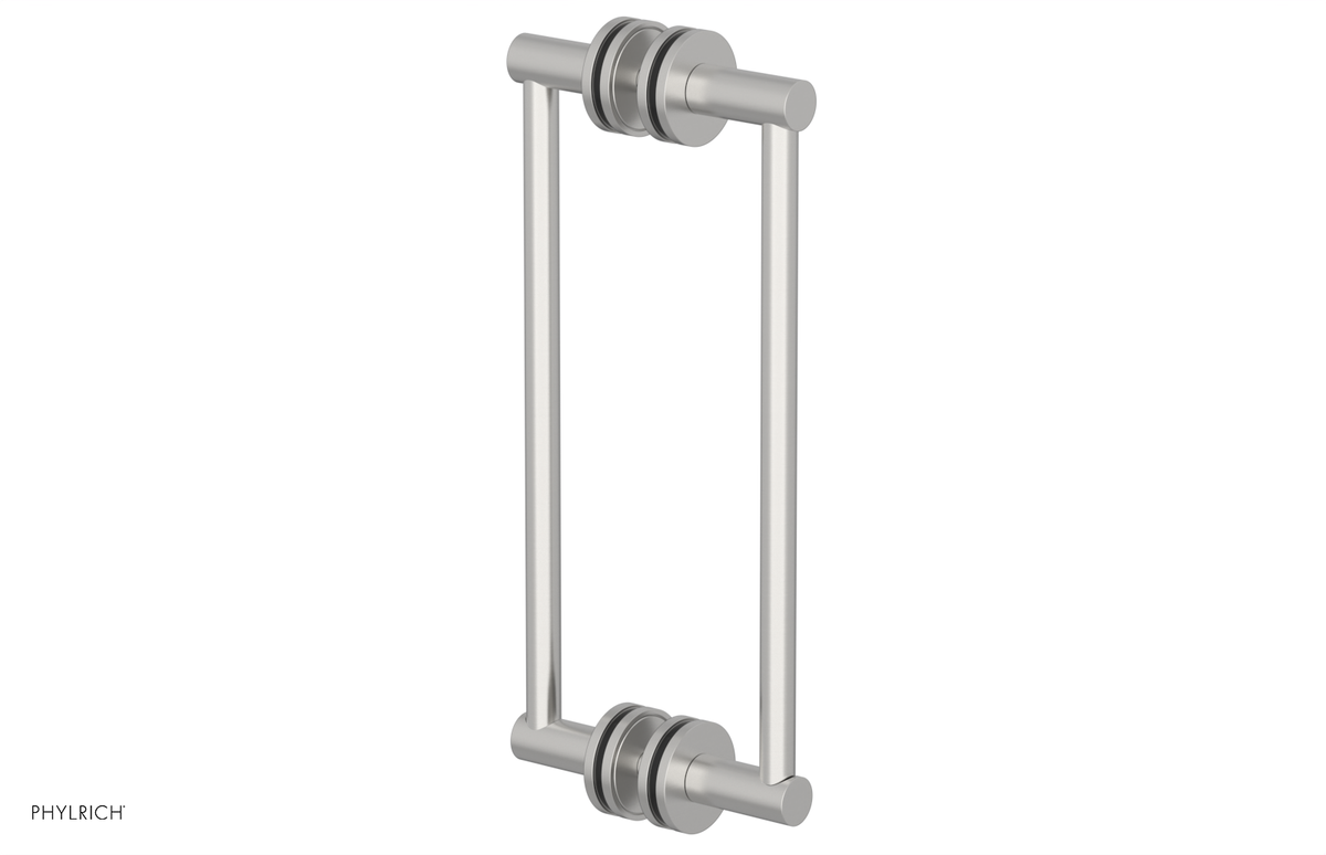 JOLIE - 12" Double Sided Shower Pull with "Black" Accents 222-93-12