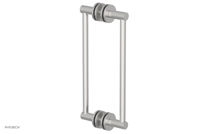JOLIE - 12" Double Sided Shower Pull with "Black" Accents 222-93-12