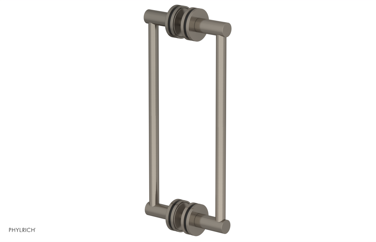 JOLIE - 12" Double Sided Shower Pull with "Black" Accents 222-93-12