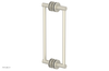 JOLIE - 12" Double Sided Shower Pull with "Black" Accents 222-93-12