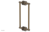 JOLIE - 12" Double Sided Shower Pull with "Black" Accents 222-93-12