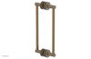 JOLIE - 12" Double Sided Shower Pull with "Black" Accents 222-93-12