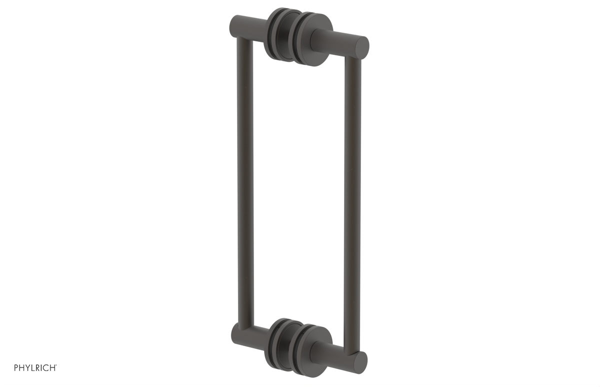 JOLIE - 12" Double Sided Shower Pull with "Black" Accents 222-93-12