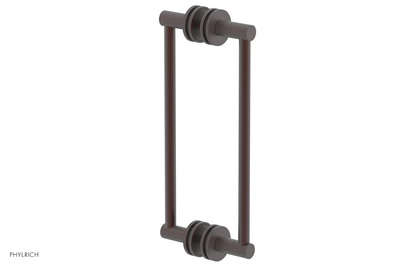 JOLIE - 12" Double Sided Shower Pull with "Black" Accents 222-93-12