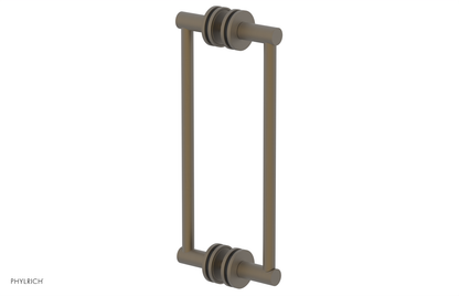 JOLIE - 12" Double Sided Shower Pull with "Black" Accents 222-93-12