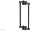 JOLIE - 12" Double Sided Shower Pull with "Navy Blue" Accents 222-93-12
