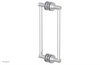 JOLIE - 12" Double Sided Shower Pull with "Navy Blue" Accents 222-93-12