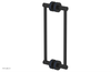 JOLIE - 12" Double Sided Shower Pull with "Navy Blue" Accents 222-93-12
