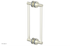 JOLIE - 12" Double Sided Shower Pull with "Navy Blue" Accents 222-93-12