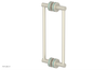 JOLIE - 12" Double Sided Shower Pull with "Turqoise" Accents 222-93-12
