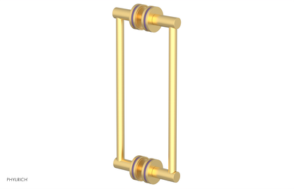 JOLIE - 12" Double Sided Shower Pull with "Purple" Accents 222-93-12