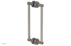 JOLIE - 12" Double Sided Shower Pull with "Purple" Accents 222-93-12