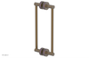 JOLIE - 12" Double Sided Shower Pull with "Purple" Accents 222-93-12