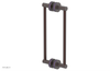 JOLIE - 12" Double Sided Shower Pull with "Purple" Accents 222-93-12