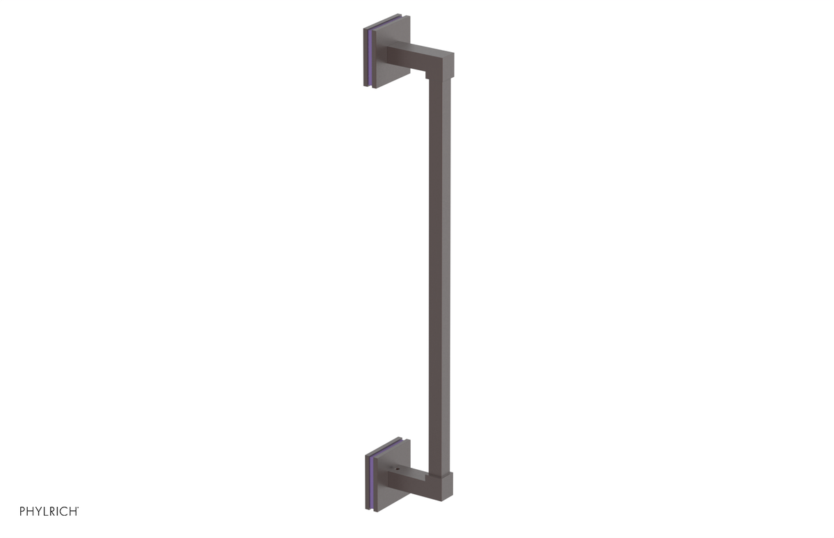 JOLIE - 18" Towel Bar with "Purple" Accents 222S-70