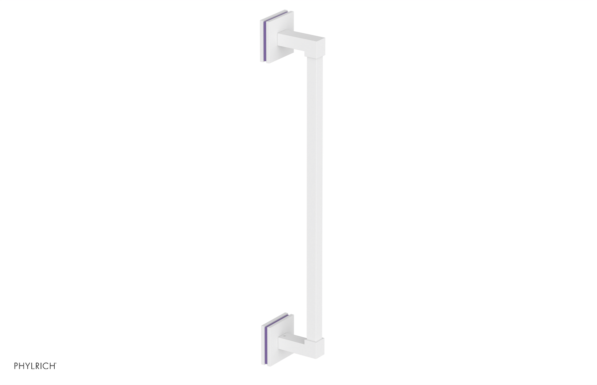 JOLIE - 18" Towel Bar with "Purple" Accents 222S-70