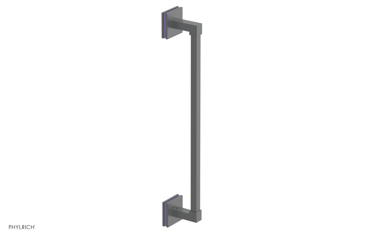 JOLIE - 18" Towel Bar with "Purple" Accents 222S-70