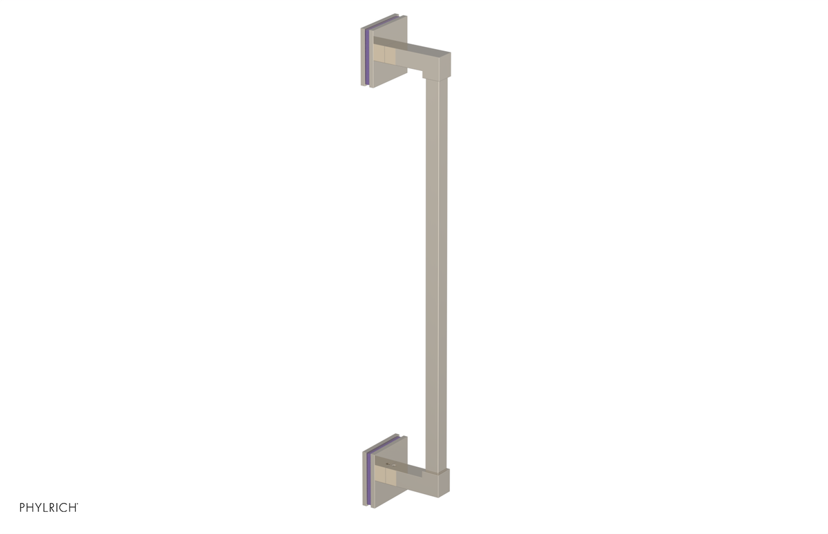 JOLIE - 18" Towel Bar with "Purple" Accents 222S-70