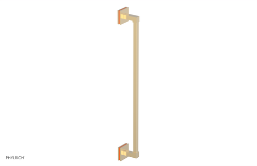 Phylrich JOLIE - 24" Towel Bar with "Orange" Accents 222S-71
