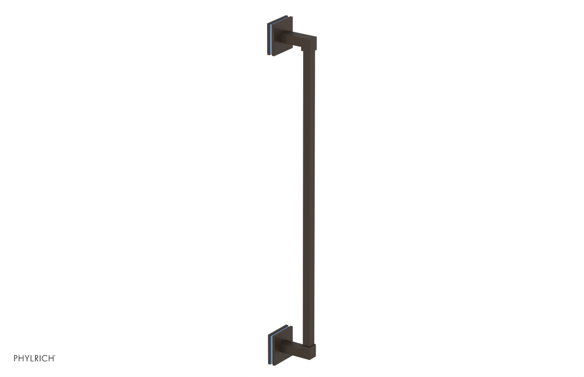 JOLIE - 24" Towel Bar with "Light Blue" Accents 222S-71