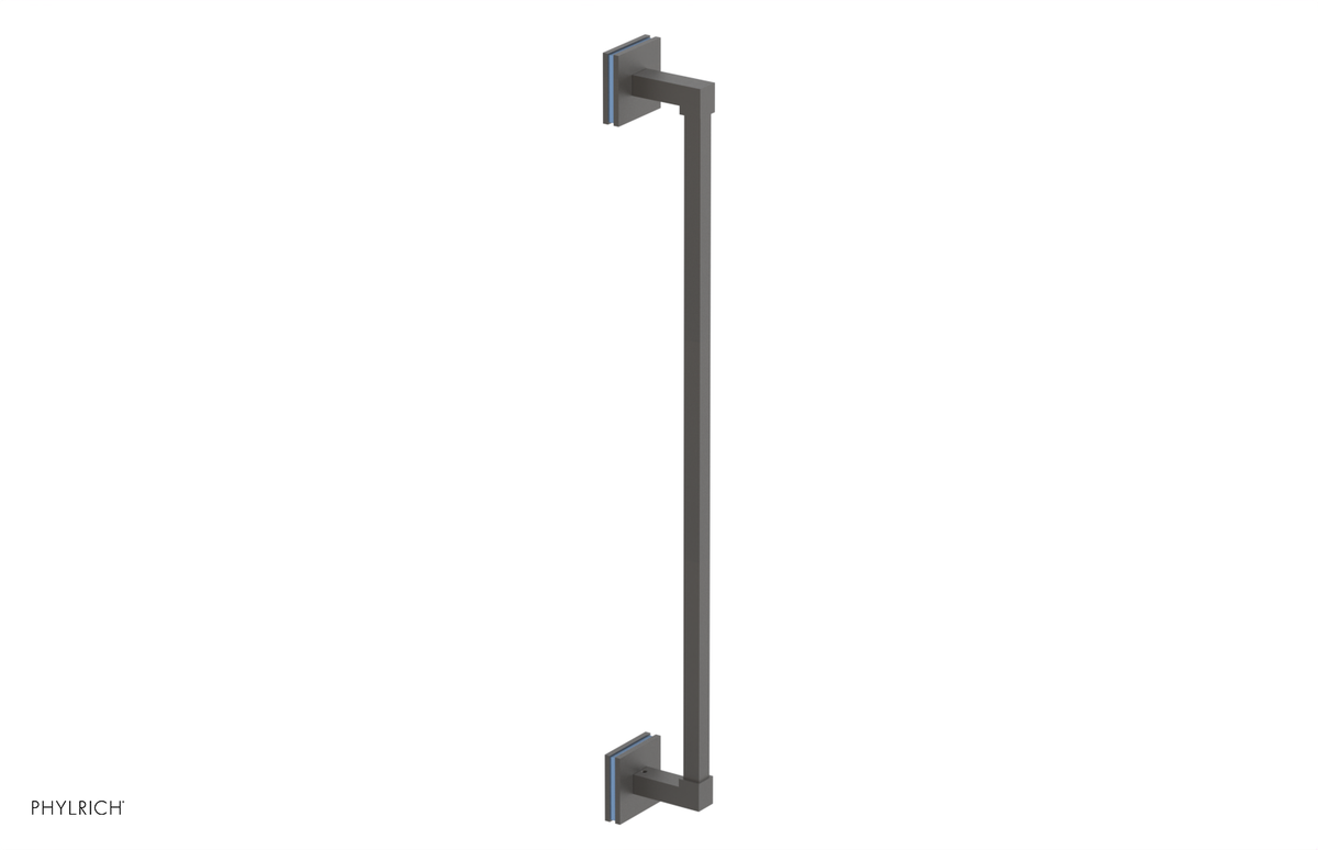 JOLIE - 24" Towel Bar with "Light Blue" Accents 222S-71