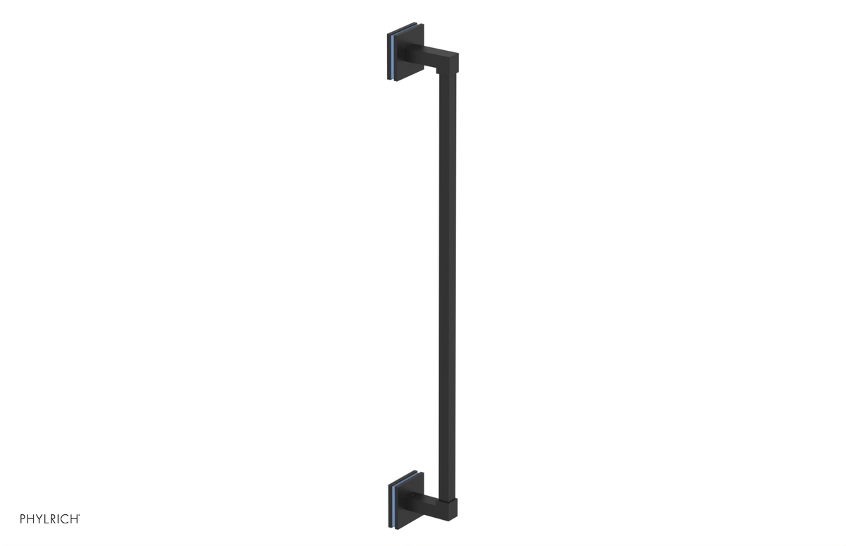 JOLIE - 24" Towel Bar with "Light Blue" Accents 222S-71