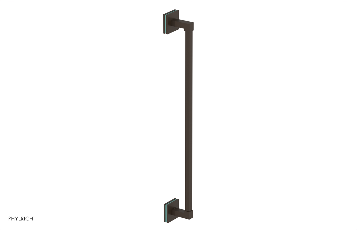 JOLIE - 24" Towel Bar with "Turqoise" Accents 222S-71