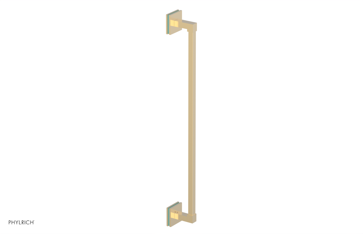 JOLIE - 24" Towel Bar with "Turqoise" Accents 222S-71