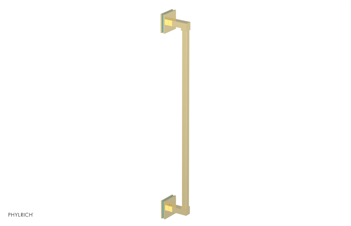 JOLIE - 24" Towel Bar with "Turqoise" Accents 222S-71