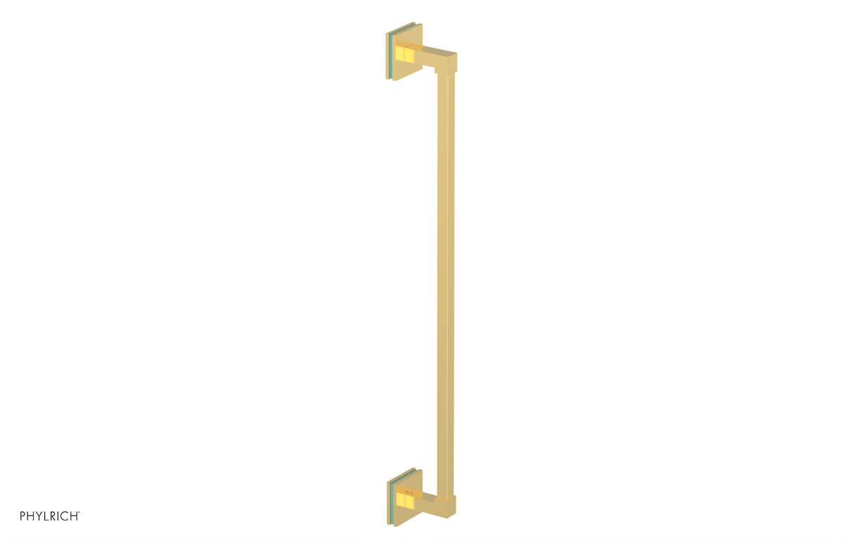 JOLIE - 24" Towel Bar with "Turqoise" Accents 222S-71