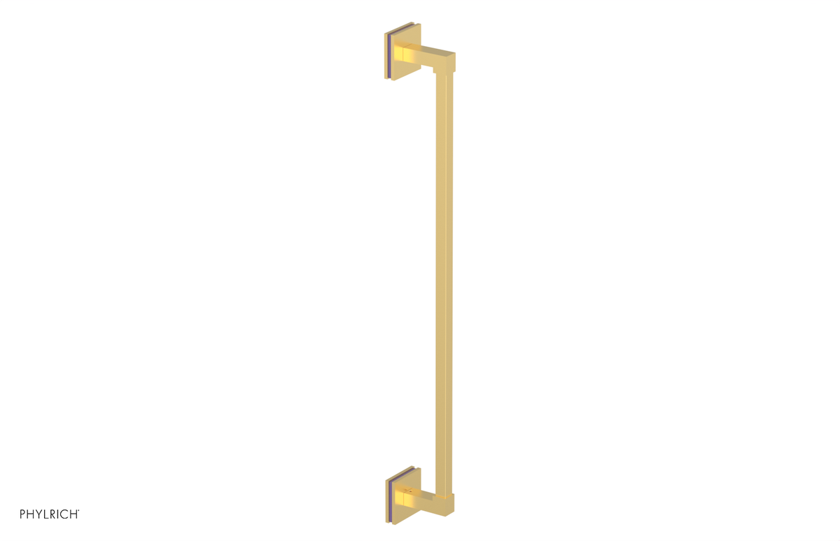 JOLIE - 24" Towel Bar with "Purple" Accents 222S-71
