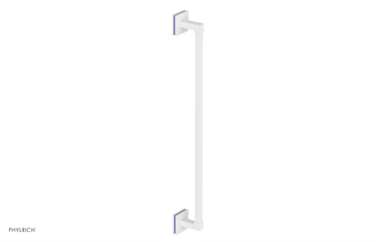 JOLIE - 24" Towel Bar with "Purple" Accents 222S-71