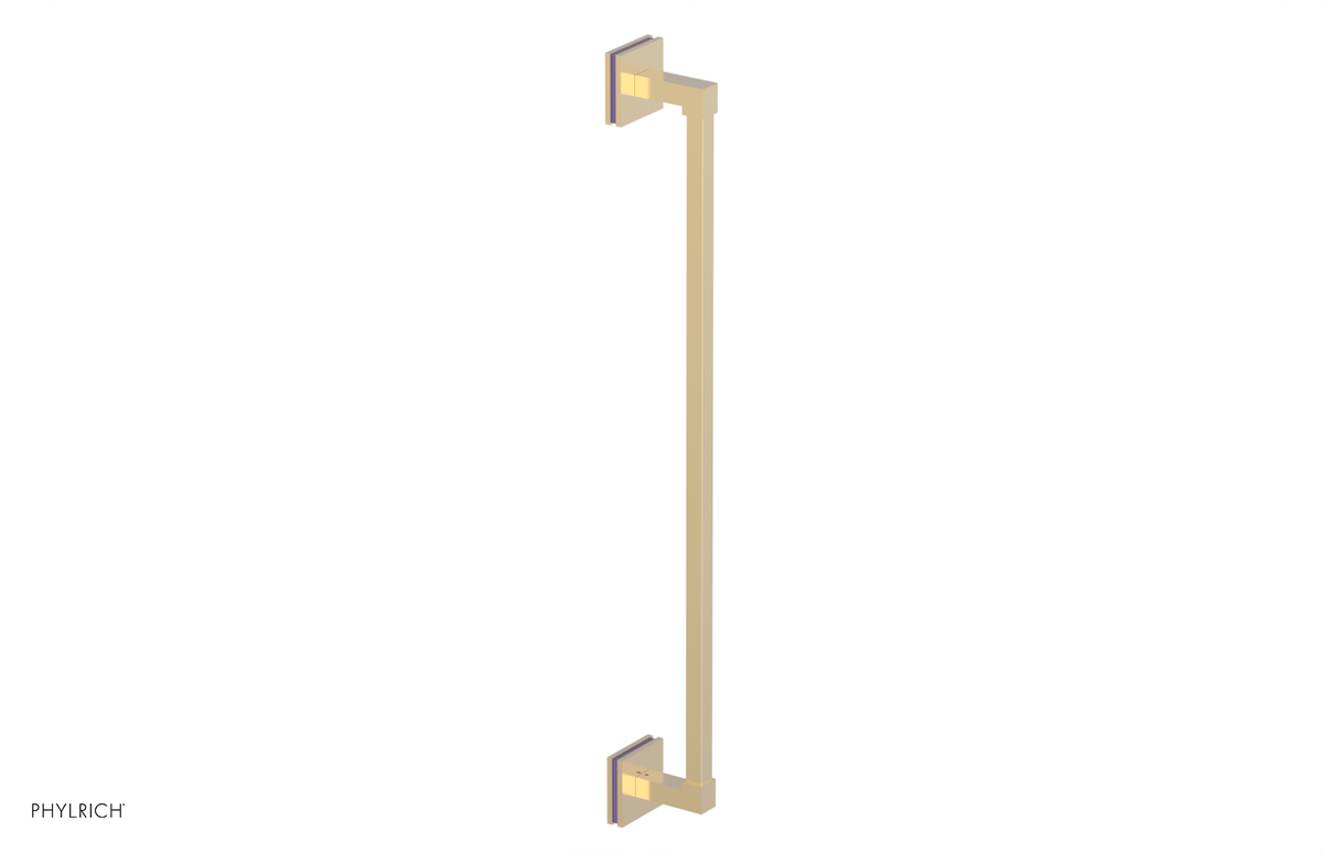 JOLIE - 24" Towel Bar with "Purple" Accents 222S-71