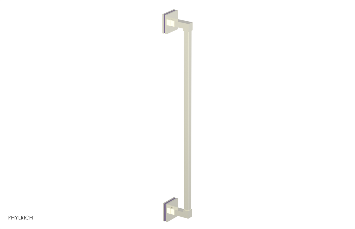 JOLIE - 24" Towel Bar with "Purple" Accents 222S-71