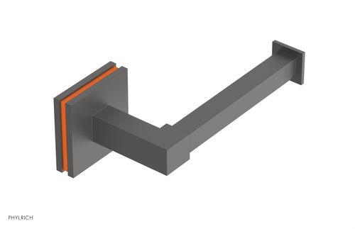 Phylrich JOLIE Paper Holder with "Orange" Accents 222S-74