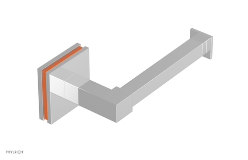 Phylrich JOLIE Paper Holder with "Orange" Accents 222S-74