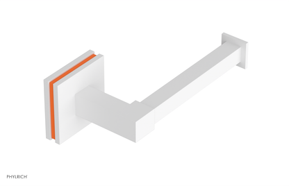 Phylrich JOLIE Paper Holder with "Orange" Accents 222S-74