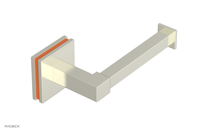 Phylrich JOLIE Paper Holder with "Orange" Accents 222S-74
