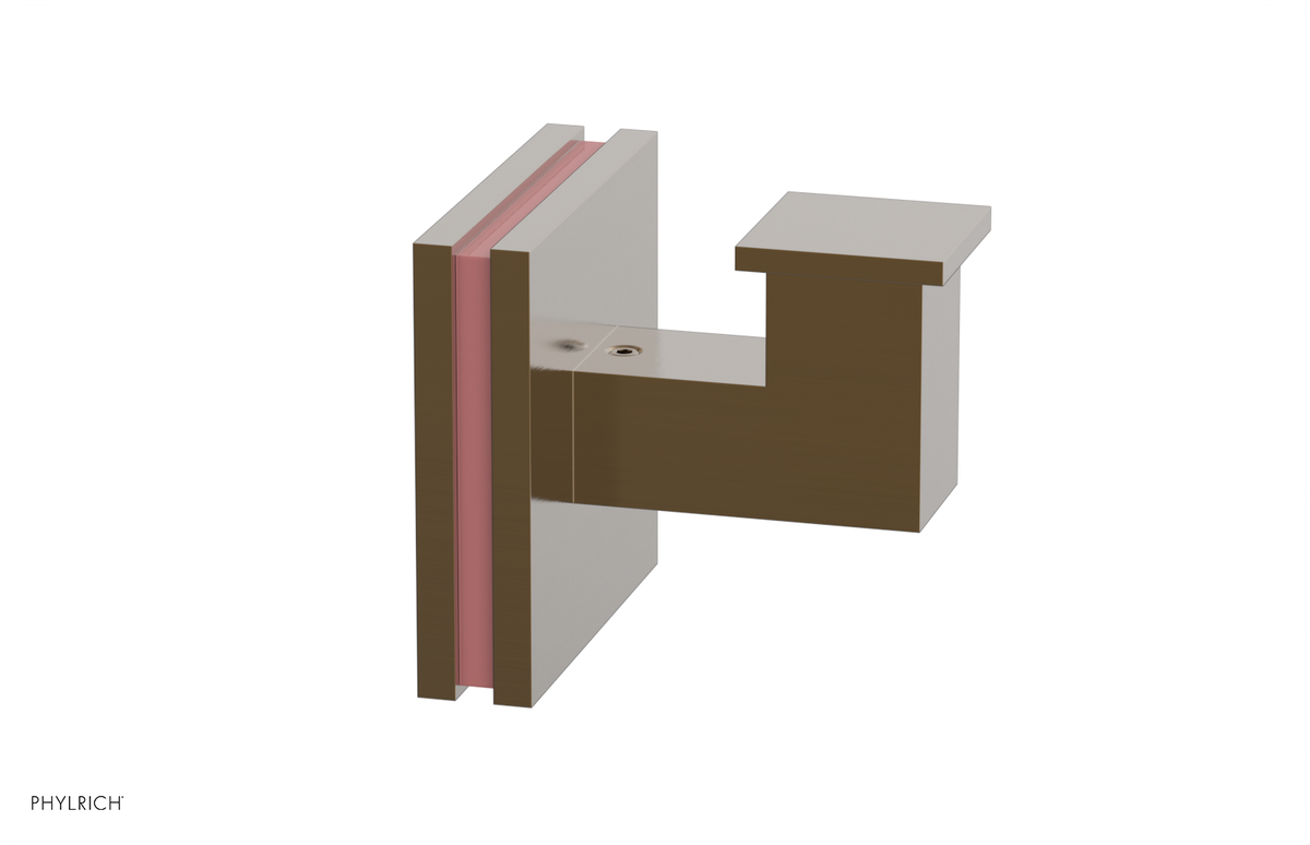 JOLIE - Robe Hook with "Pink" Accents 222S-76