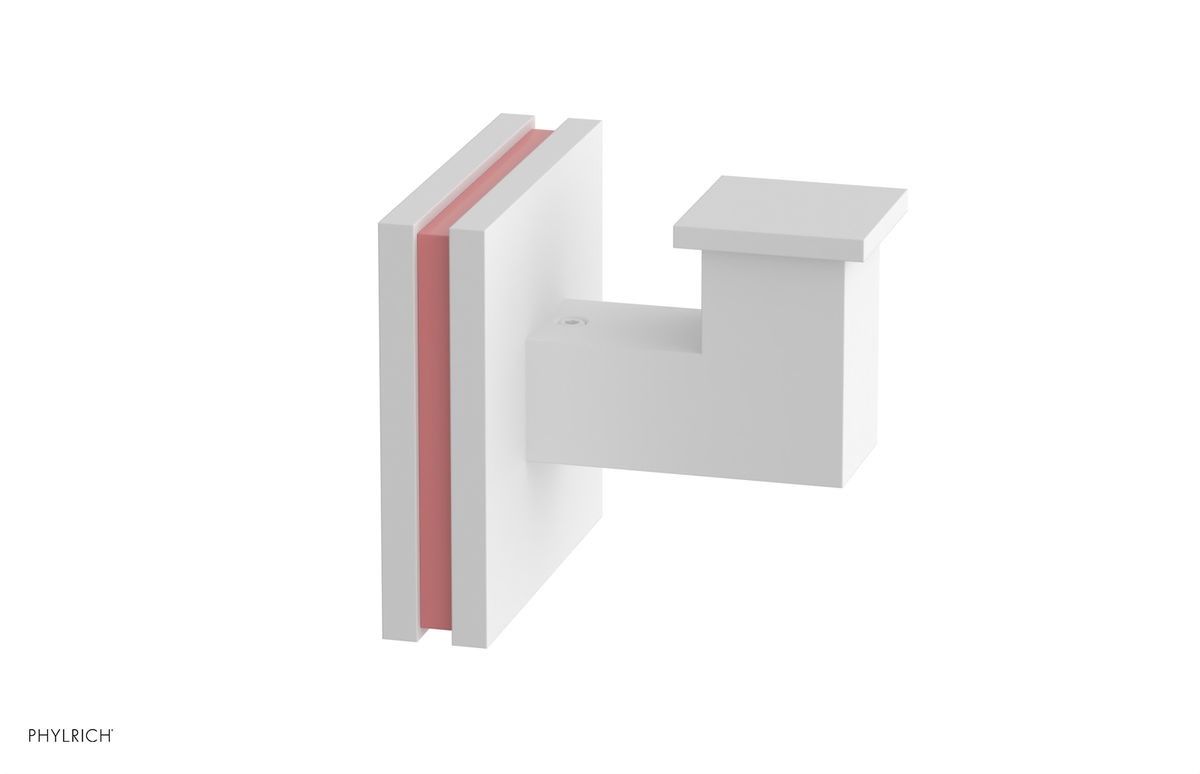 JOLIE - Robe Hook with "Pink" Accents 222S-76
