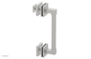 JOLIE - 8" Single Sided Shower Pull with "Black" Accents 222S-92-08
