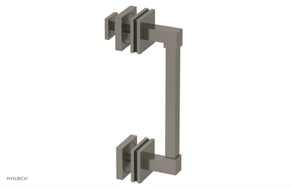 JOLIE - 8" Single Sided Shower Pull with "Black" Accents 222S-92-08