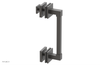 JOLIE - 8" Single Sided Shower Pull with "Black" Accents 222S-92-08